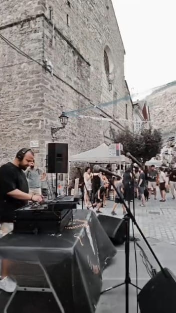 DJ Pepet actuación en directo