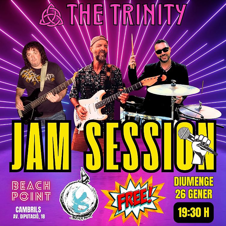 JAM SESSION TRINITY OPEN MIC