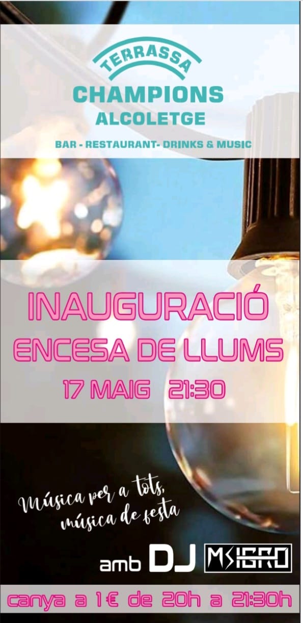 Tardeo Champions Alcoletge