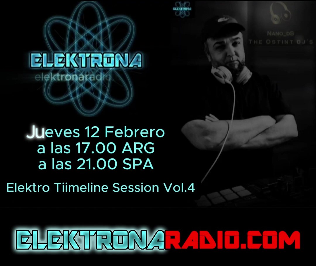 Emisión Sesión VOLUMEN #4 Programa Elektrona Radio online \"La elektro espiral del tiempo\"